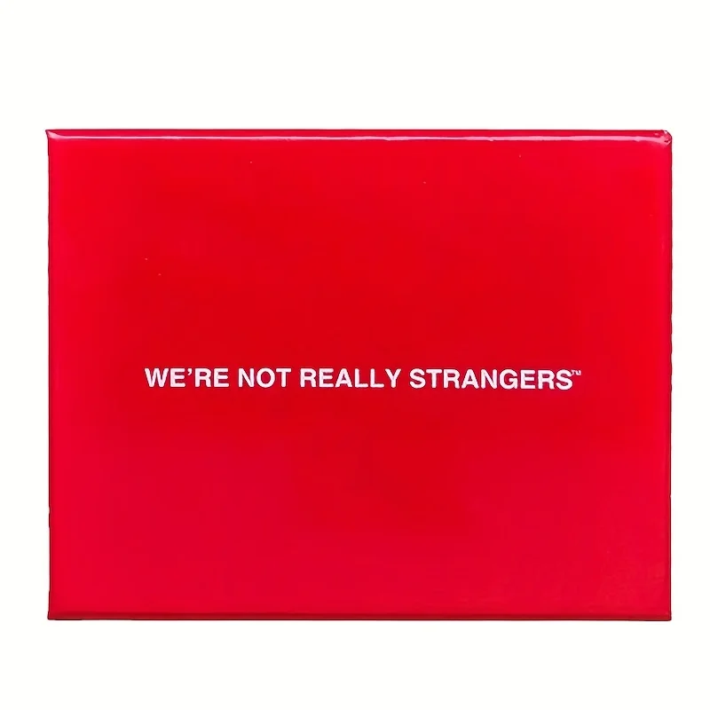 Карточная игра "We Are Not Strangers" способствует развитию творчества, укреплению связей и доверия, идеально подходит для встреч или для укрепления дружбы.
Карточная игра "We Are Not Strangers" способствует развитию творчества, укреплению связей и доверия, идеально подходит для встреч или для укрепления дружбы.