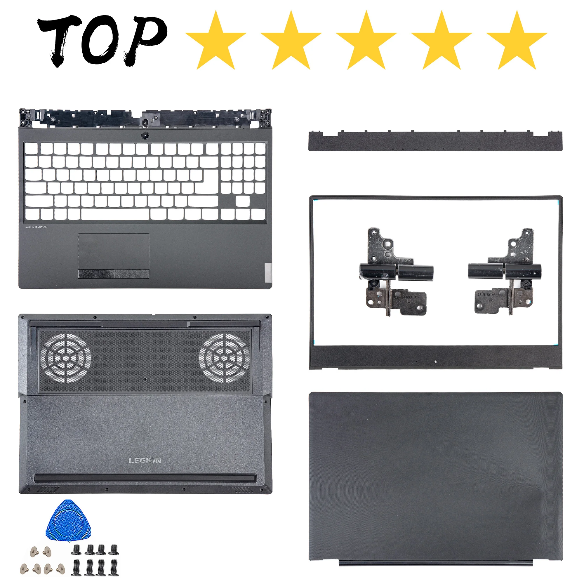 NEW Cases For Lenovo Legion Y530-15 Y530-15IRH 81RJ 81SX 2018 LCD Back Cover Bezel Palmrest Bottom Notebook Parts Replacement
NEW Cases For Lenovo Legion Y530-15 Y530-15IRH 81RJ 81SX 2018 LCD Back Cover Bezel Palmrest Bottom Notebook Parts Replacement