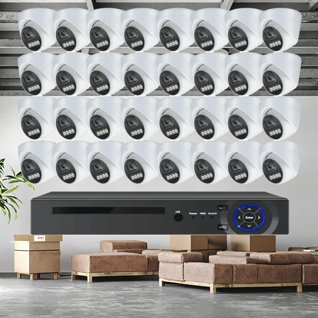 Indoor 4MP/5MP/8MP 32Ch Dome IP Camera System H.265+ POE NVR Kit 16Ch 48V Night Vision Waterproof HDD
Indoor 4MP/5MP/8MP 32Ch Dome IP Camera System H.265+ POE NVR Kit 16Ch 48V Night Vision Waterproof HDD