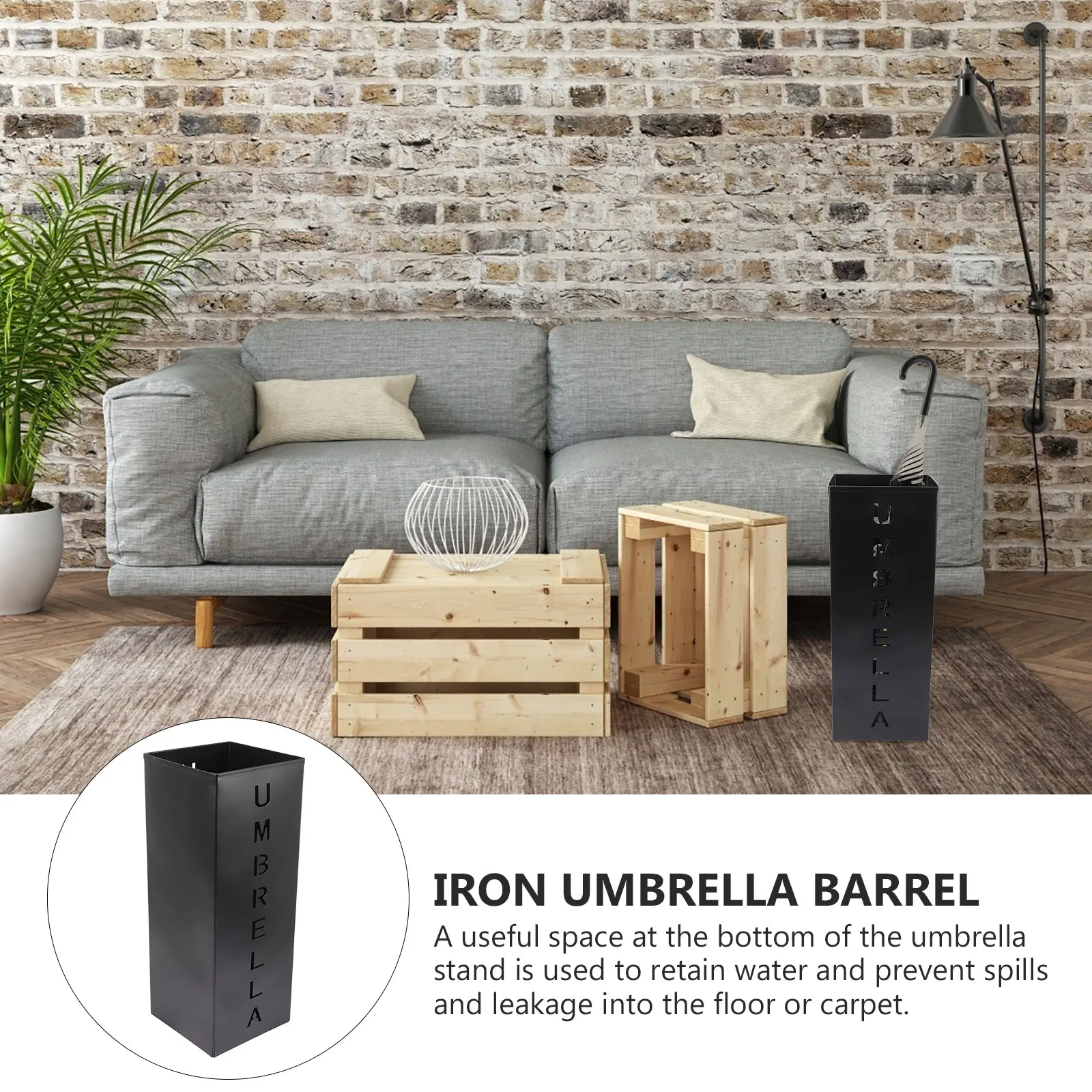 Umbrella Bucket St Home Hallway Porch Storage Rack Square Metal Multifunctional Holder Long Folding Entryway Parasol 
Umbrella Bucket St Home Hallway Porch Storage Rack Square Metal Multifunctional Holder Long Folding Entryway Parasol