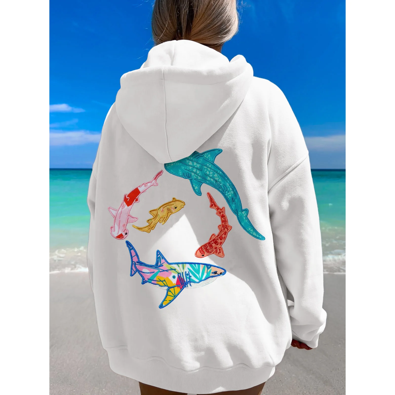Модные женские толстовки с вышивкой из мультфильма рыбы, качественная уличная одежда премиум-класса, классические осенние толстовки 2025
Модные женские толстовки с вышивкой из мультфильма рыбы, качественная уличная одежда премиум-класса, классические осенние толстовки 2025