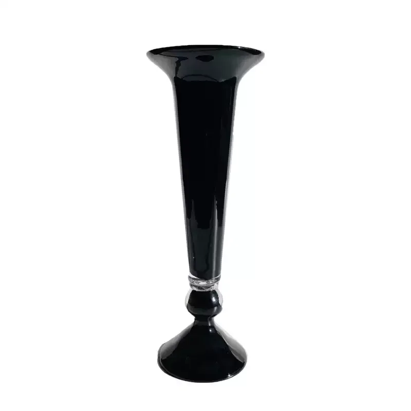 French Retro Handmade Tall Pedestal Decor Dual Purpose Black Vase & Candlestick Vintage Floral Holder Interior Display Ornament
French Retro Handmade Tall Pedestal Decor Dual Purpose Black Vase & Candlestick Vintage Floral Holder Interior Display Ornament