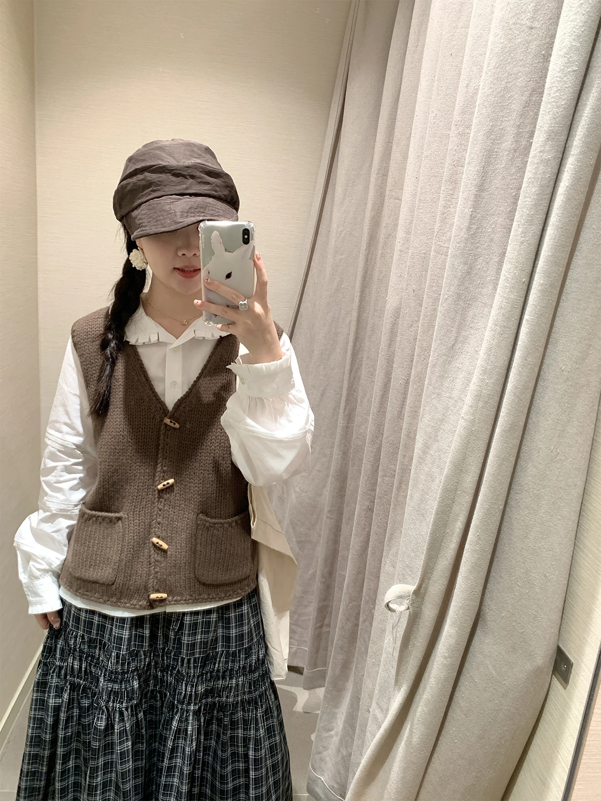 LL вязаный шерстяной жилет ручной работы Thi, женский тюжет в стиле ретро, каштаново-коричневый, полностью шерстяной, для поездок на работу, V-Ne, сильное тепло
LL вязаный шерстяной жилет ручной работы Thi, женский тюжет в стиле ретро, каштаново-коричневый, полностью шерстяной, для поездок на работу, V-Ne, сильное тепло