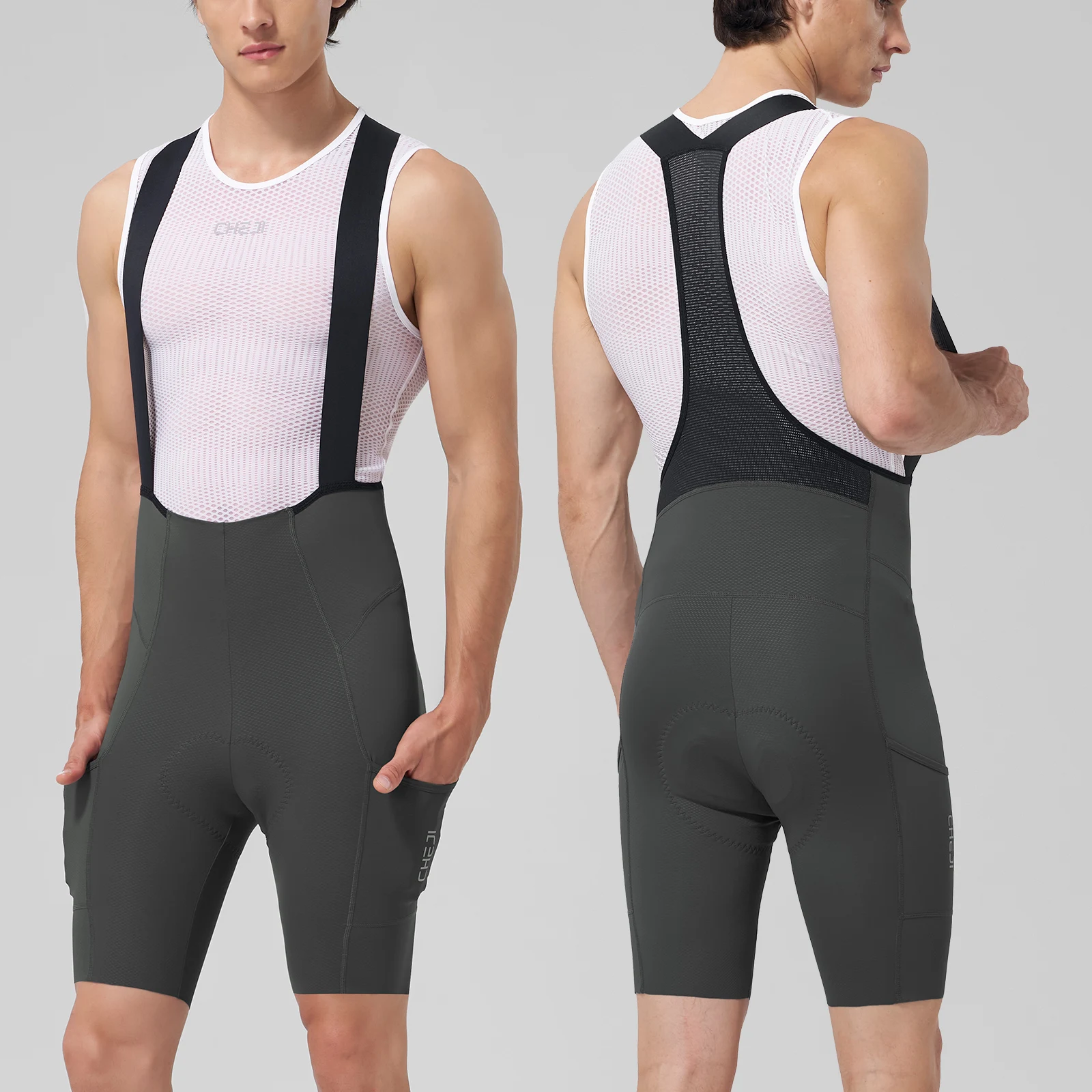 Cheji Men's Cycling Bib Shorts Comfortable Bike Riding Sports Fitness Compression Cycling Shorts
Cheji Men's Cycling Bib Shorts Comfortable Bike Riding Sports Fitness Compression Cycling Shorts
