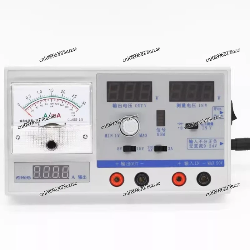 Convenient, Mobile Phone Repair Power Supply 15V 3A with GSM Signal Test Short Circuit Protection Measurable Voltage
Convenient, Mobile Phone Repair Power Supply 15V 3A with GSM Signal Test Short Circuit Protection Measurable Voltage