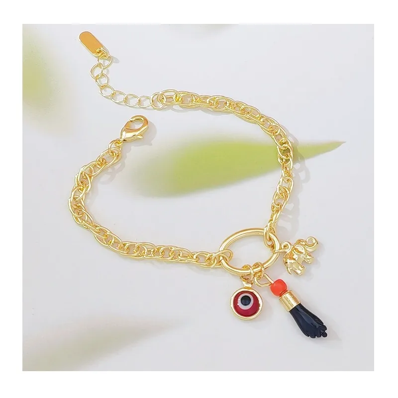 Hot-selling New Personalized Retro Bohemian Devil's Eye Bracelet Premium Style Enamel Stacked Wear
Hot-selling New Personalized Retro Bohemian Devil's Eye Bracelet Premium Style Enamel Stacked Wear