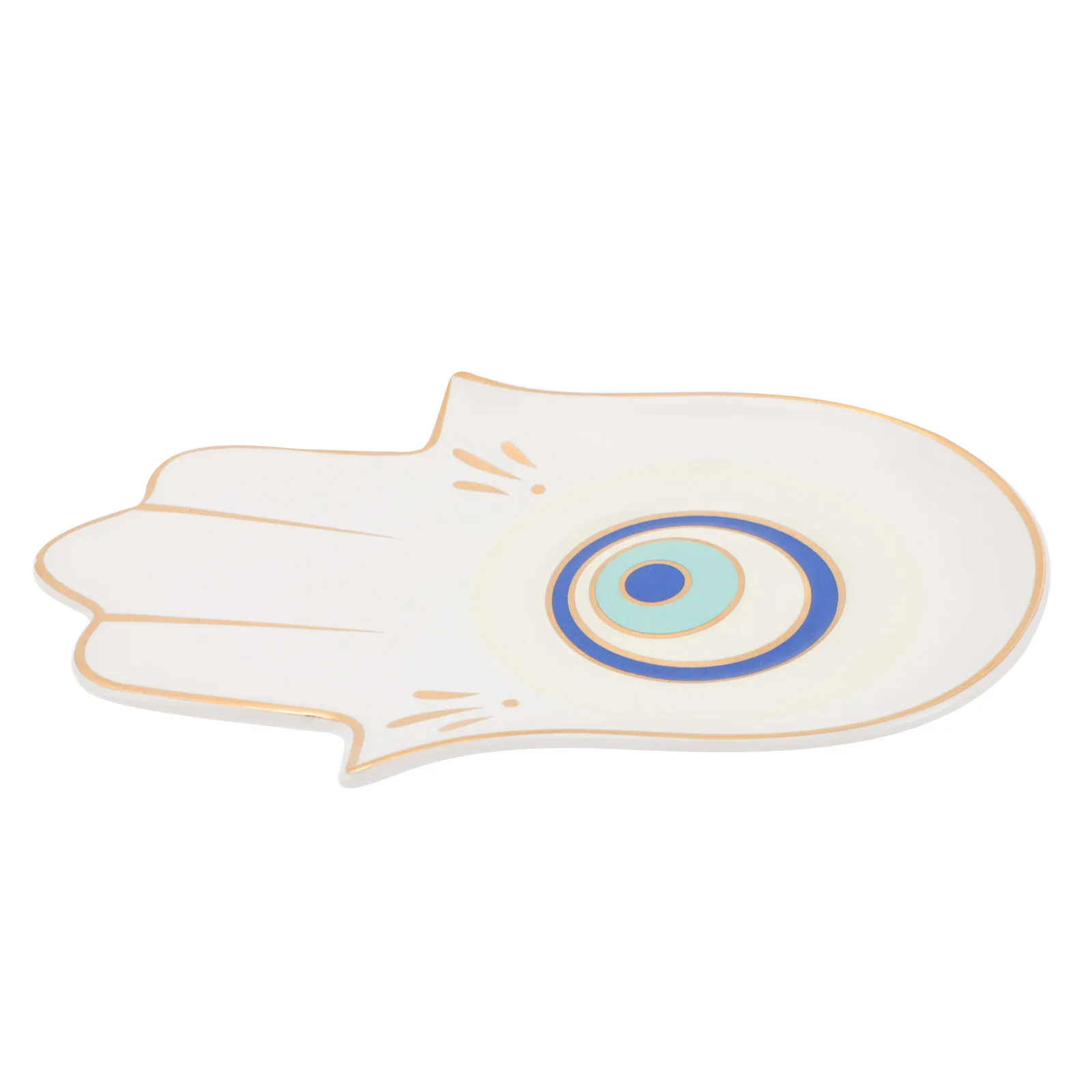 Eye Printed Jewelry Tray Decorative Ceramic Jewelry Plate Desktop Display Holder Organizer for Earrings Rings
Eye Printed Jewelry Tray Decorative Ceramic Jewelry Plate Desktop Display Holder Organizer for Earrings Rings