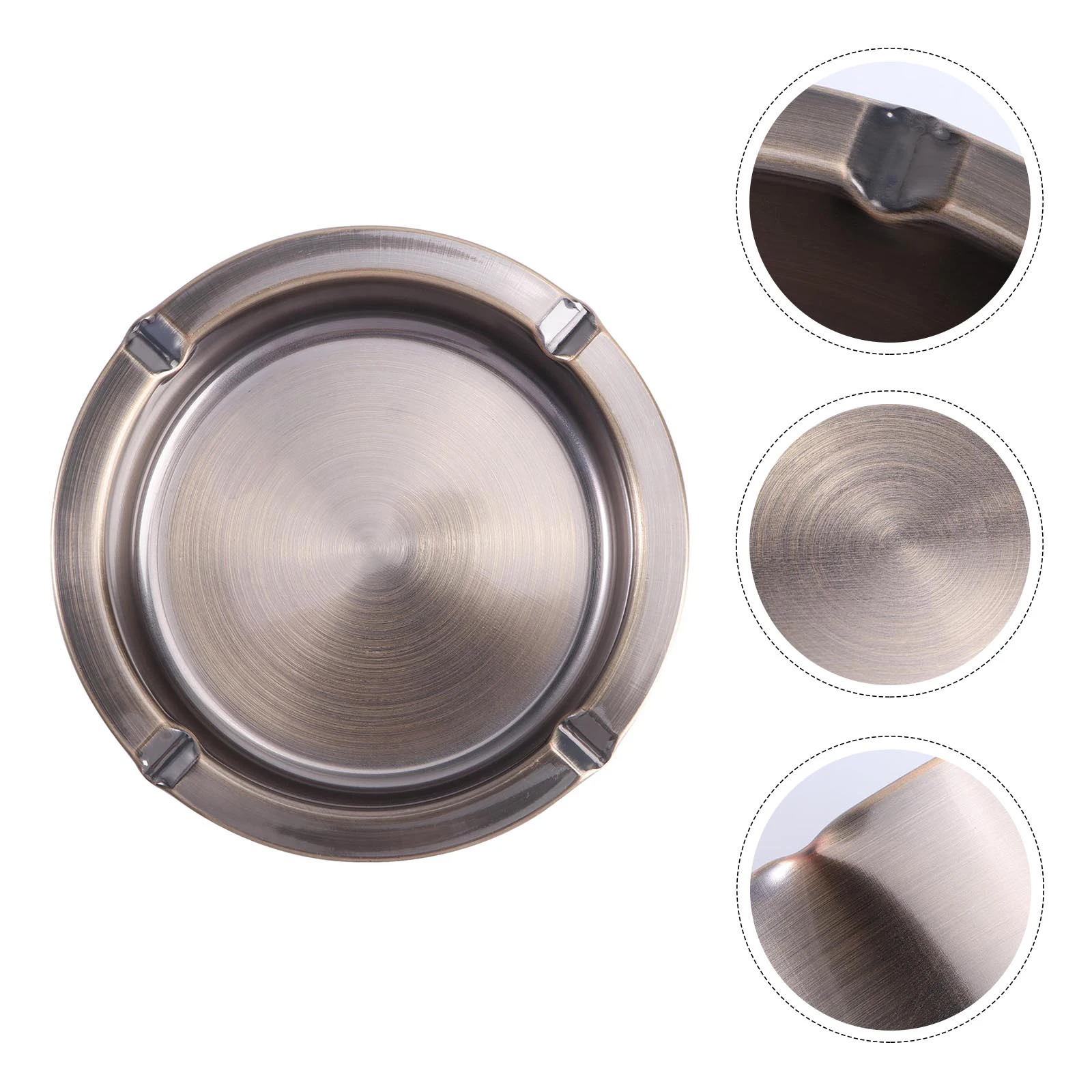 Stainless Steel Ashtray Cigarette Smoking Home Anti Fall Round Design Easy Clean Portable Practical Cafe Hotel
Stainless Steel Ashtray Cigarette Smoking Home Anti Fall Round Design Easy Clean Portable Practical Cafe Hotel