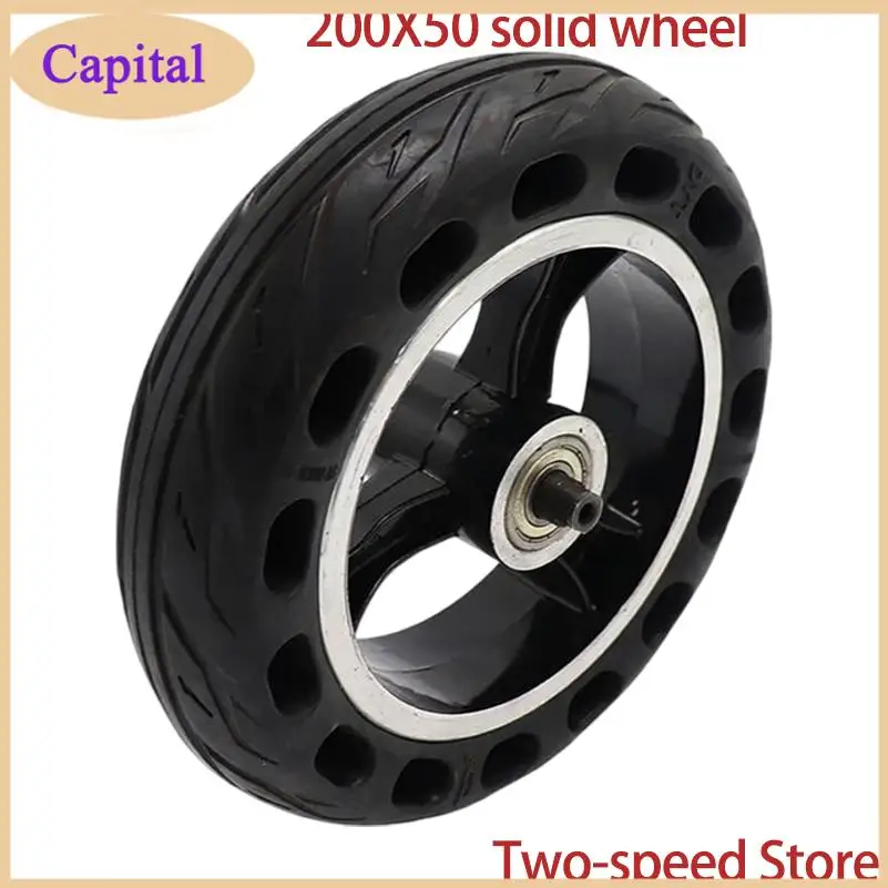 Electric scooter solid wheels 200x50 non inflatable tire wheels for scooter wheel accessories
Electric scooter solid wheels 200x50 non inflatable tire wheels for scooter wheel accessories