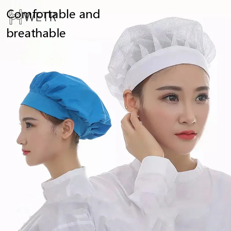 Unisex Elastic Mesh Caps Cafe Bar Kitchen Restaurant Hotel Bakery Waiter Chef Work Wear Hats Men Women Breathable Workshop Caps
Unisex Elastic Mesh Caps Cafe Bar Kitchen Restaurant Hotel Bakery Waiter Chef Work Wear Hats Men Women Breathable Workshop Caps