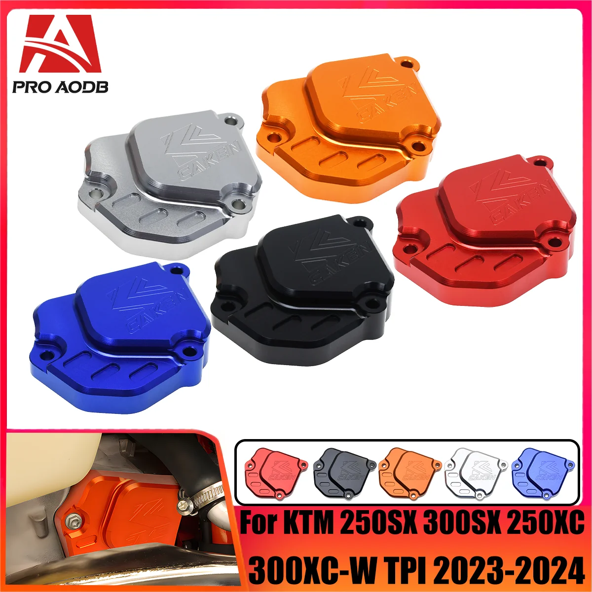 Motorcycle CNC retrofitting new 2024 right exhaust valve protective cover For KTM XC EXC XC-W250 Husqvarna TC125 TE250I TX300I
Motorcycle CNC retrofitting new 2024 right exhaust valve protective cover For KTM XC EXC XC-W250 Husqvarna TC125 TE250I TX300I