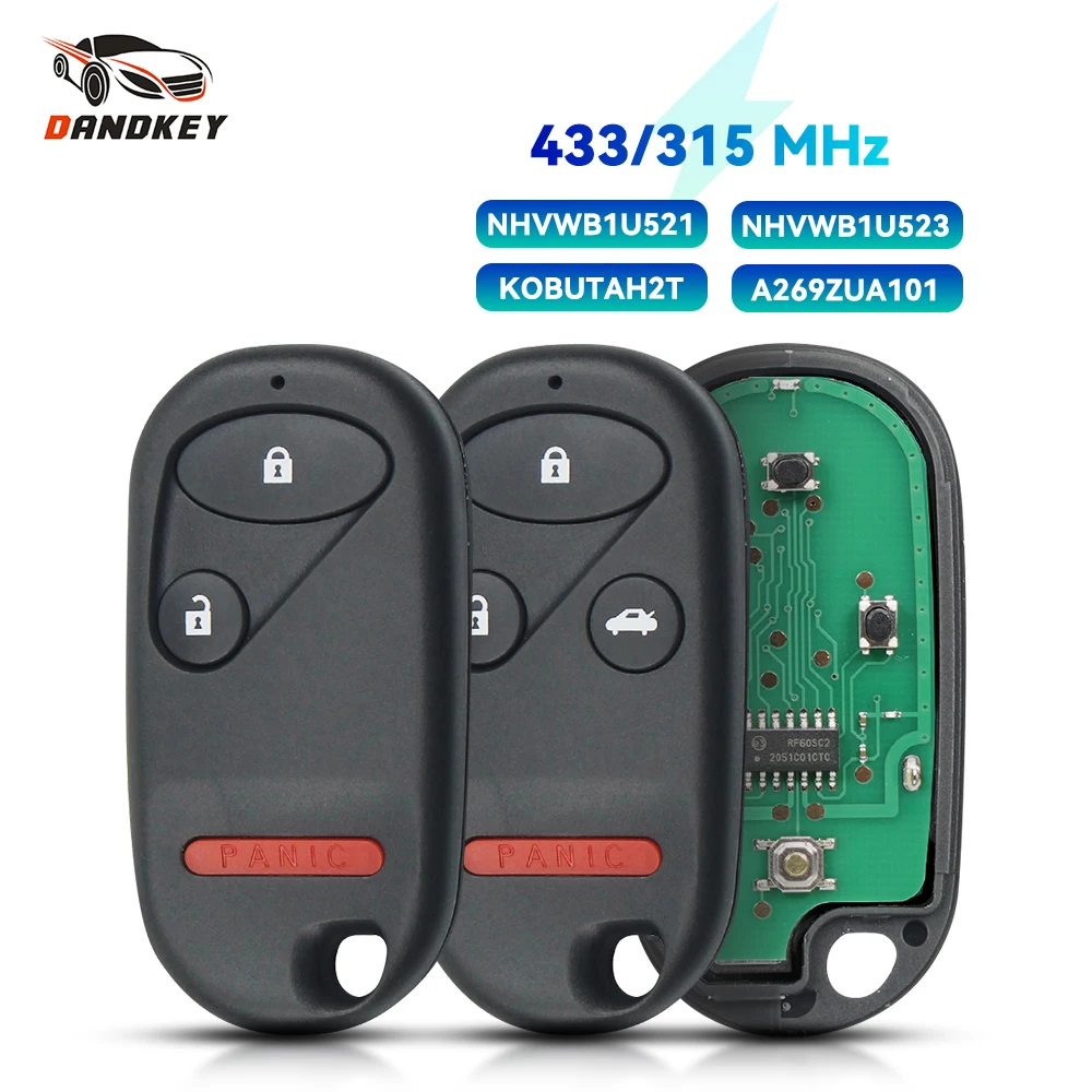 Смарт-ключ Dandkey 3/4 кнопок 313,8 МГц/433 МГц NHVWB1U521 / KOBUTAH2T / A269ZUA101 для Honda Accord Acura TL 1998 - 2003
Смарт-ключ Dandkey 3/4 кнопок 313,8 МГц/433 МГц NHVWB1U521 / KOBUTAH2T / A269ZUA101 для Honda Accord Acura TL 1998 - 2003