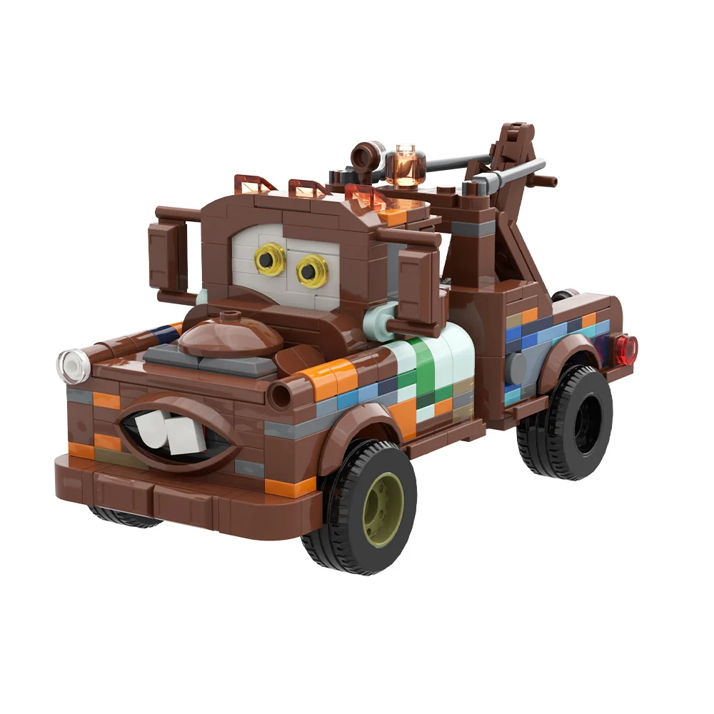 MOC Cars Movie Tow Mater Building Blocks Model Cartoon Tow Mater City Racing Bricks Assembly Toys Kids DIY Birthday Gifts
MOC Cars Movie Tow Mater Building Blocks Model Cartoon Tow Mater City Racing Bricks Assembly Toys Kids DIY Birthday Gifts