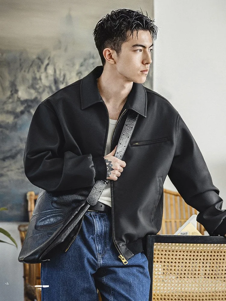 MRA Men's ort PU Leather Jaet Detroit Sle Windproof Inner Motorcycle Jaet Casual Spring Outerwear
MRA Men's ort PU Leather Jaet Detroit Sle Windproof Inner Motorcycle Jaet Casual Spring Outerwear
