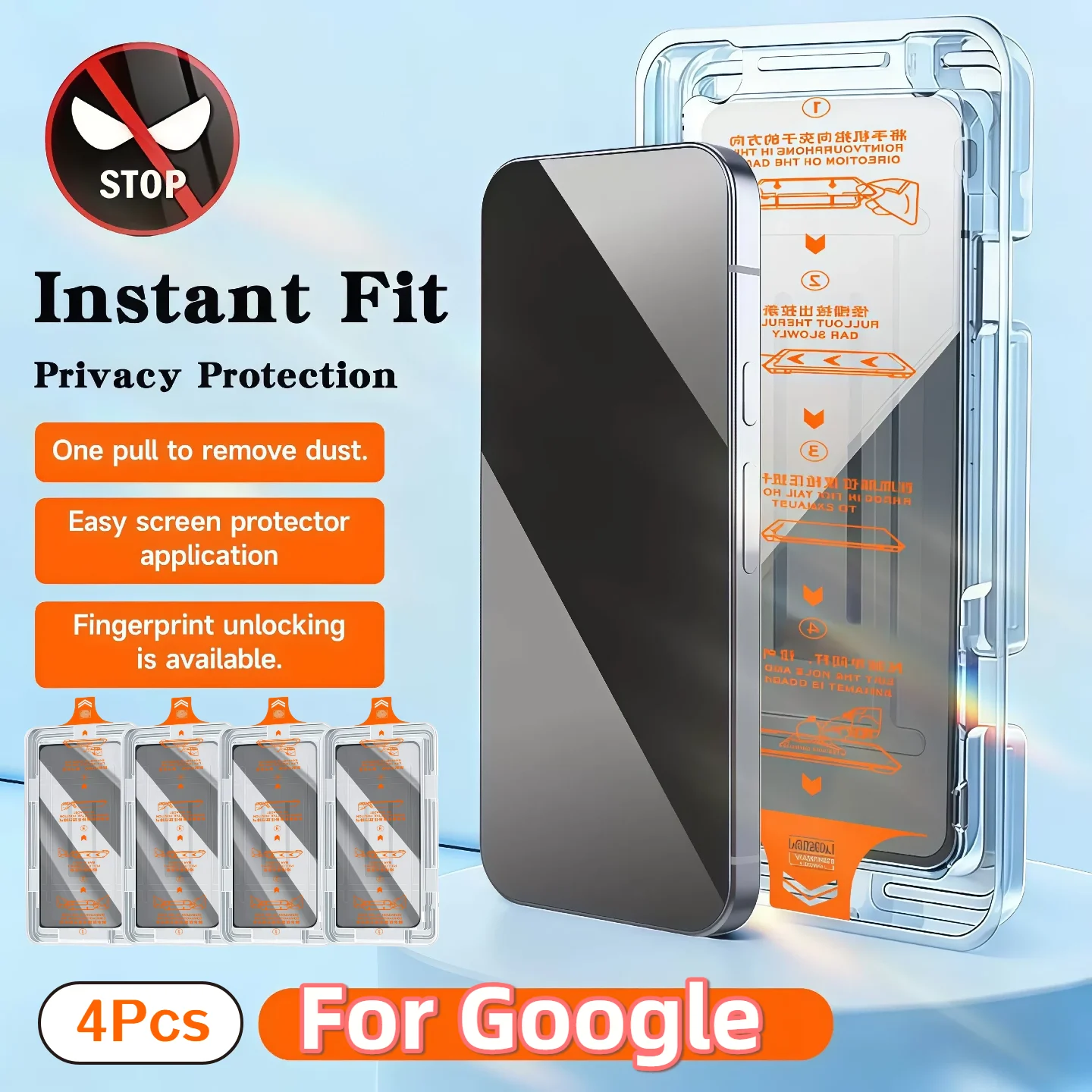 4pcs Anti-Spy HD Clear Tempered Glass Screen Protector for Google Pixel 9a 10a proXL 8A 8 5G - Anti-Voyeurism Privacy Protection
4pcs Anti-Spy HD Clear Tempered Glass Screen Protector for Google Pixel 9a 10a proXL 8A 8 5G - Anti-Voyeurism Privacy Protection