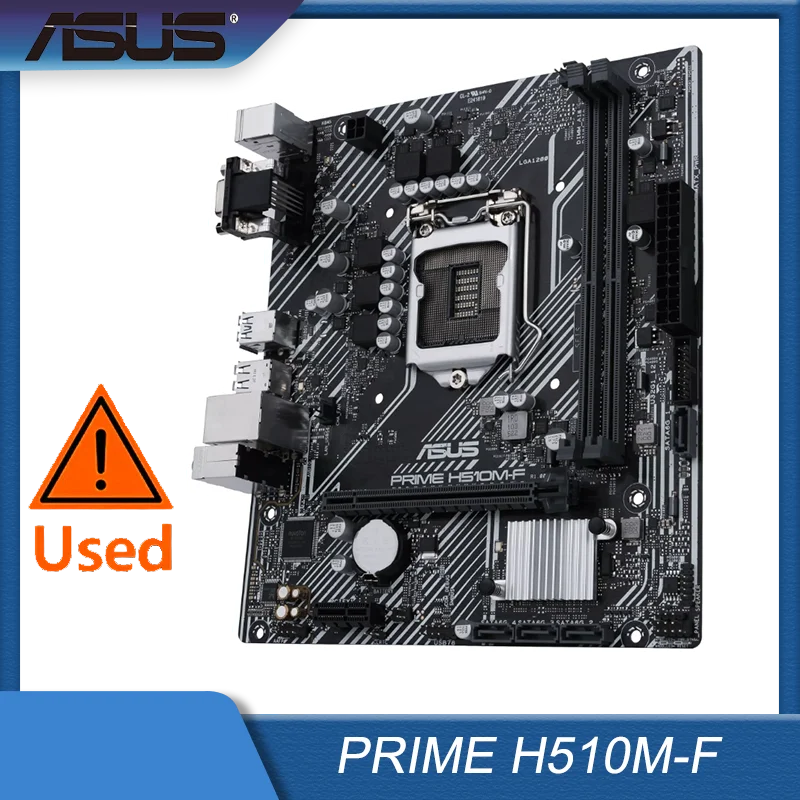 ASUS H510M-F For Asus H510 LGA 1200 micro ATX motherboard PCIe 4.0 USB 3.2 SATA 6 Gbps
ASUS H510M-F For Asus H510 LGA 1200 micro ATX motherboard PCIe 4.0 USB 3.2 SATA 6 Gbps