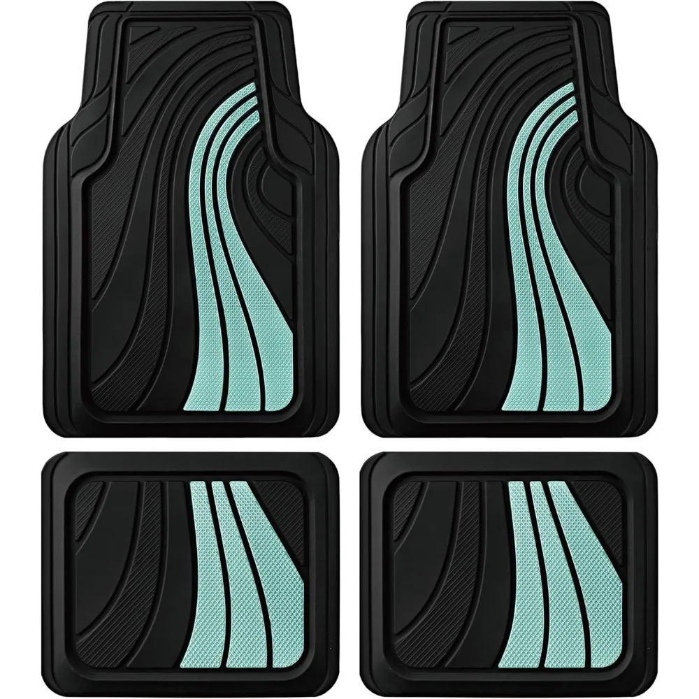 Full Set All Weather Car Floor Mats Front Rear Anti Slip Aluminum Trim to Fit Universal Sedan SUV Van
Full Set All Weather Car Floor Mats Front Rear Anti Slip Aluminum Trim to Fit Universal Sedan SUV Van