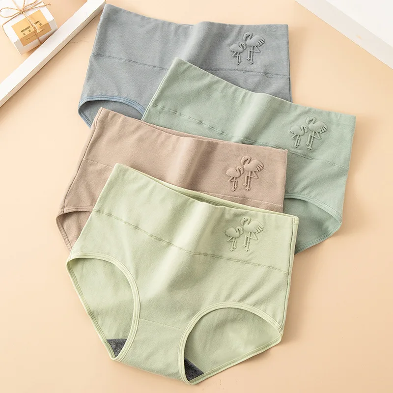 4Pcs Women's Panties High Waist Underwear Fashion Print Girls Briefs Breathable Cotton Panty Plus Size M-4XL Female Lingerie
4Pcs Women's Panties High Waist Underwear Fashion Print Girls Briefs Breathable Cotton Panty Plus Size M-4XL Female Lingerie