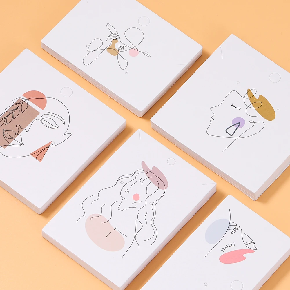 20pcs/lot Earring Necklace Display Card for Making Jewelry Holder Paper Card Packaging Cardboard Hanging Price Tag Card Supplies
20pcs/lot Earring Necklace Display Card for Making Jewelry Holder Paper Card Packaging Cardboard Hanging Price Tag Card Supplies