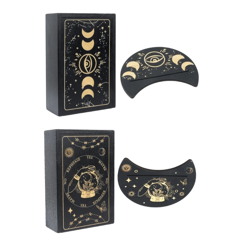 Деревянная коробка для карт Таро, знак астрологии, бохо, деревянные органайзеры для карт с подставкой для карт, держатель для
Деревянная коробка для карт Таро, знак астрологии, бохо, деревянные органайзеры для карт с подставкой для карт, держатель для