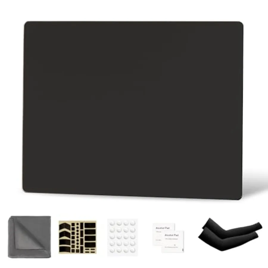 Glass Gamg Mouse Pad, Hard Mousepad for Gamg, 15.7" 11.8" Ultra-Smooth Micro-Etched Surface Mousepad, Improved Precision and Sp
Glass Gamg Mouse Pad, Hard Mousepad for Gamg, 15.7" 11.8" Ultra-Smooth Micro-Etched Surface Mousepad, Improved Precision and Sp