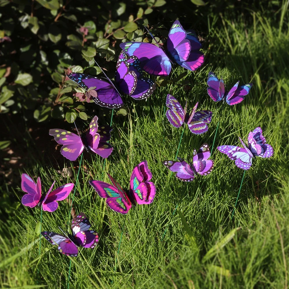 10pcs Large Butterfly Garden Yard Planter Colorful Waterproof 3D Butterfly Stakes Decoracion Outdoor Decor Party Garden Decorati
10pcs Large Butterfly Garden Yard Planter Colorful Waterproof 3D Butterfly Stakes Decoracion Outdoor Decor Party Garden Decorati