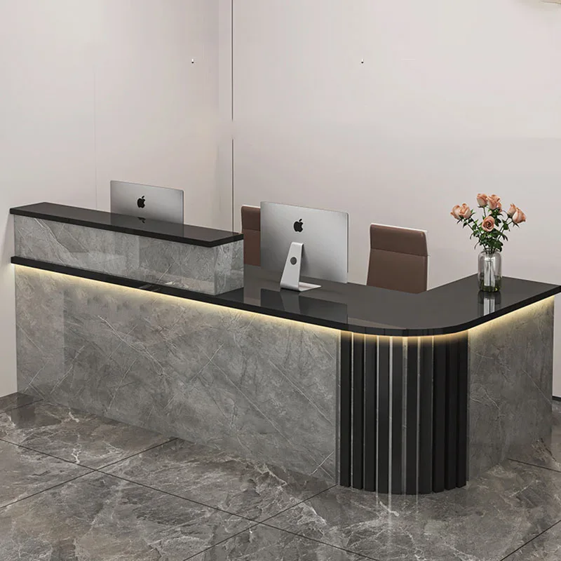 Design Luxury Reception Desks Beauty Wood Welcome Display Company Reception Desks Aesthetic Shelves Bureau Trendy Furniture
Design Luxury Reception Desks Beauty Wood Welcome Display Company Reception Desks Aesthetic Shelves Bureau Trendy Furniture