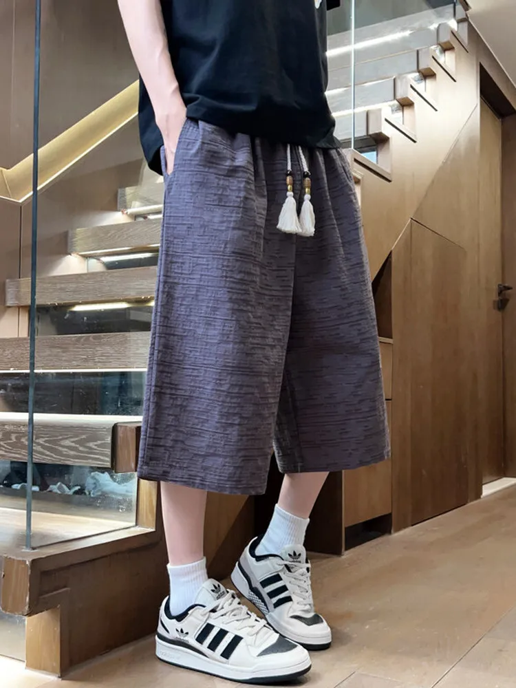 New Chinese Sle Loose Fit Summer Thin Men's Casual Pants Straight Leg Spor Seven-Foot orts Breathable Comfortable Fai...
New Chinese Sle Loose Fit Summer Thin Men's Casual Pants Straight Leg Spor Seven-Foot orts Breathable Comfortable Fai...