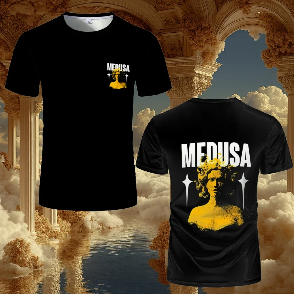 Men's Streetwear Statue Art Design Graphic T-shirts Youth Personalized Fashion Short-sleeved Y2K Unisex Oversized Casual Tops
Men's Streetwear Statue Art Design Graphic T-shirts Youth Personalized Fashion Short-sleeved Y2K Unisex Oversized Casual Tops