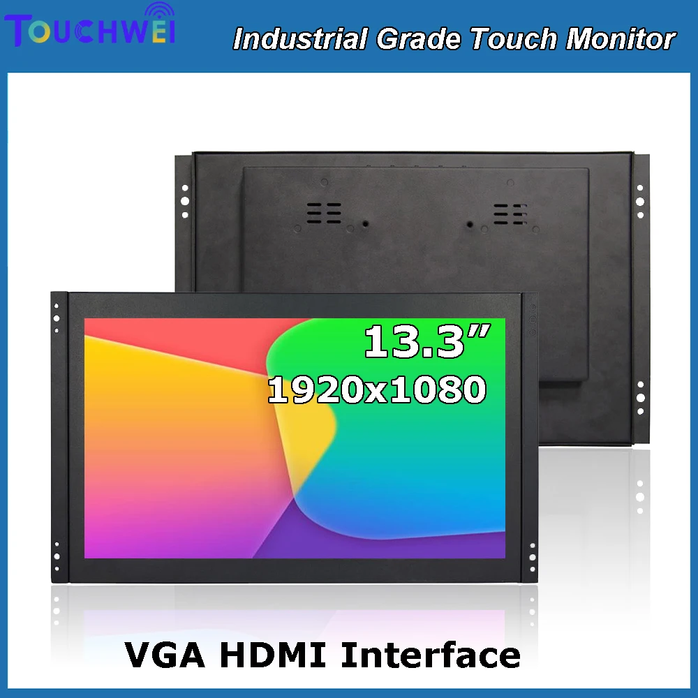 1920x1080 13.3 Inch Open Frame Embedded Industrial Grade Wall Mounted Touchscreen Monitor With Resistive/Capacitive Screen
1920x1080 13.3 Inch Open Frame Embedded Industrial Grade Wall Mounted Touchscreen Monitor With Resistive/Capacitive Screen