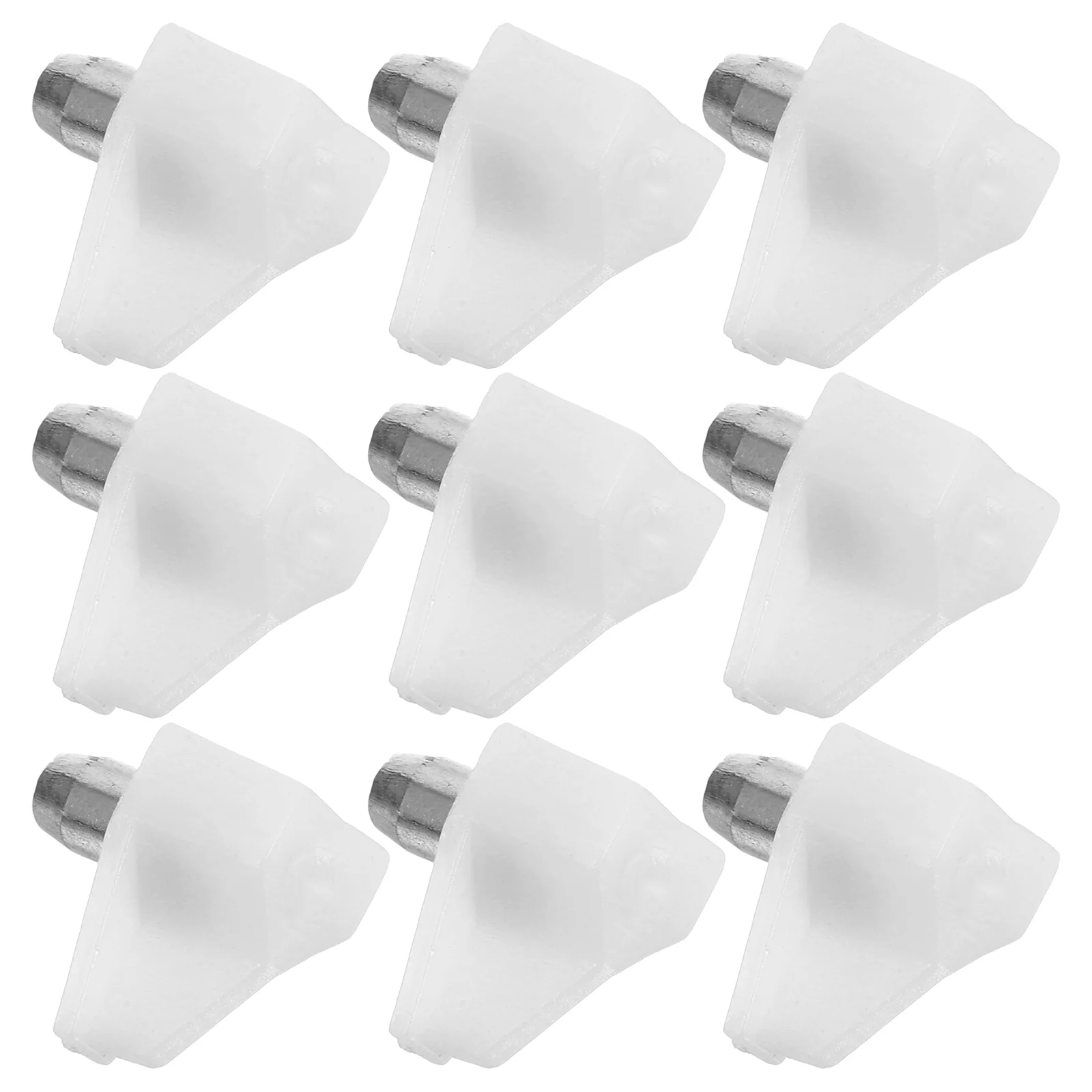 100 Pcs Wardrobe Partition Nail Bracket Shelves Cabinet Pegs for Clear Plastic Shelf Support Push Clips Stainless Steel
100 Pcs Wardrobe Partition Nail Bracket Shelves Cabinet Pegs for Clear Plastic Shelf Support Push Clips Stainless Steel