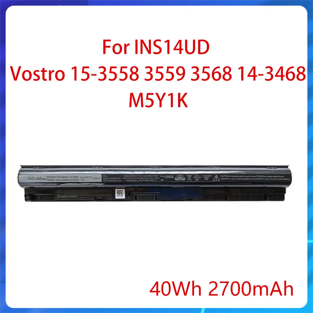 Новый оригинальный 14,8 V 40Wh 2700mAh для Vostro 15-3558 3559 3568 14-3468 INS14UD для Inspiron 15-5558 3451 3458 M5Y1K Аккумулятор для ноутбука
Новый оригинальный 14,8 V 40Wh 2700mAh для Vostro 15-3558 3559 3568 14-3468 INS14UD для Inspiron 15-5558 3451 3458 M5Y1K Аккумулятор для ноутбука