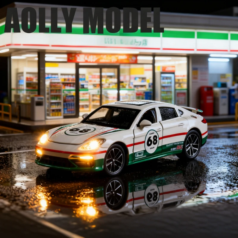 1:32 Panamera Sports Car Alloy Metal Diecasts Model Car With Sound And Light Decorations On Computer Desktop Holiday Boy
1:32 Panamera Sports Car Alloy Metal Diecasts Model Car With Sound And Light Decorations On Computer Desktop Holiday Boy