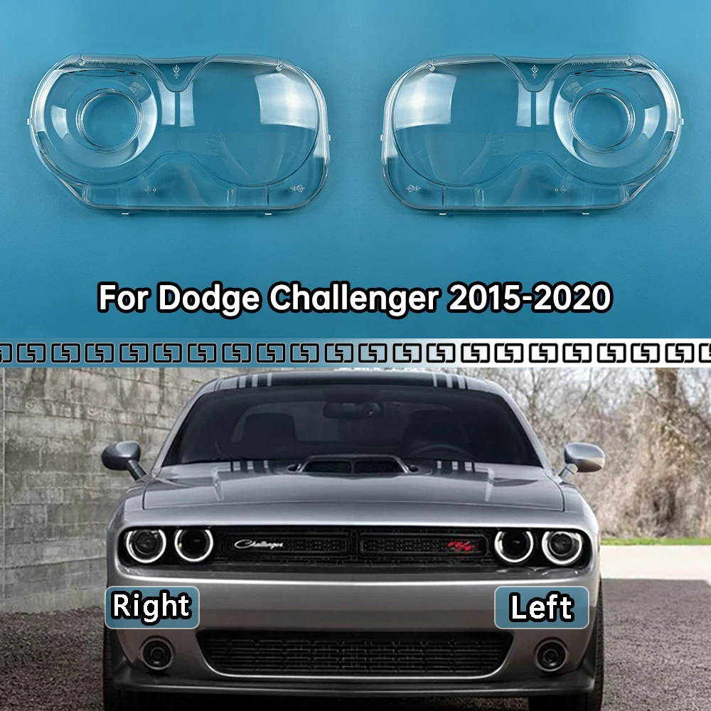 For Dodge Challenger 2015-2020 Car Headlight Shell Transparent Lampshade Headlamp Cover Lens Plexiglass
For Dodge Challenger 2015-2020 Car Headlight Shell Transparent Lampshade Headlamp Cover Lens Plexiglass