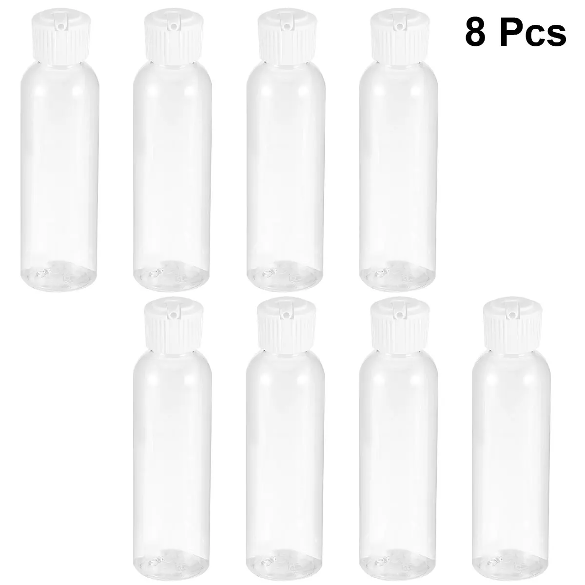 8 Pcs Shampoo Bottles Empty Refillable Travel Containers Subpackaging Safe Plastic White Portable Home
8 Pcs Shampoo Bottles Empty Refillable Travel Containers Subpackaging Safe Plastic White Portable Home