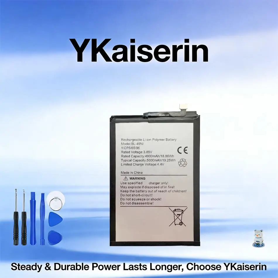 Mobile Phone Battery BL-49NI 5000mAh For Itel A60S A662LM A70 A665L Long-Lasting
Mobile Phone Battery BL-49NI 5000mAh For Itel A60S A662LM A70 A665L Long-Lasting