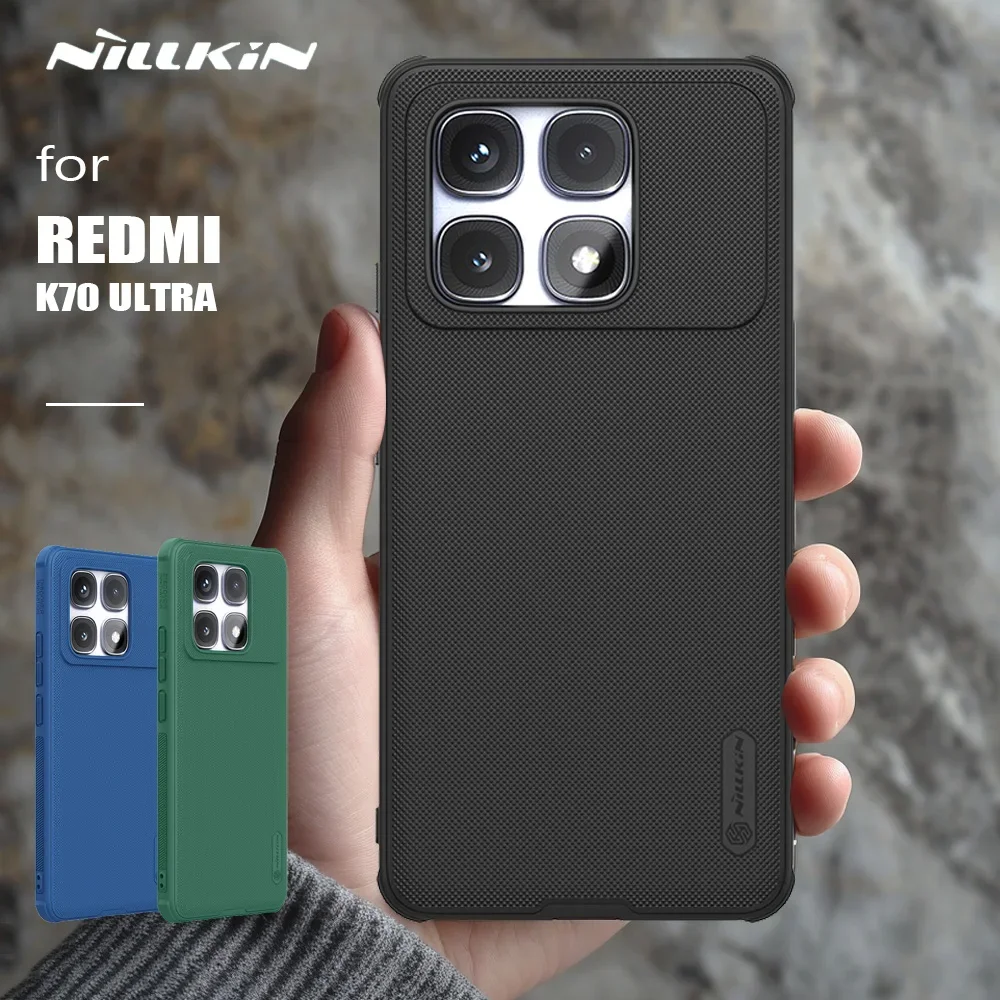 for Xiaomi Redmi K70 Ultra 5G Case Nillkin Super Frosted Shield Ultra-Thin Hard PC Cover Matte 360 Protection Cases
for Xiaomi Redmi K70 Ultra 5G Case Nillkin Super Frosted Shield Ultra-Thin Hard PC Cover Matte 360 Protection Cases