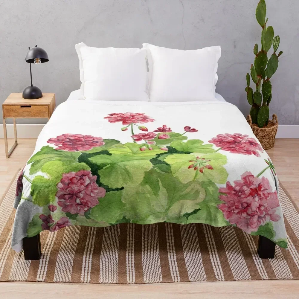 Geranium Watercolor 3 Throw Blanket Soft Softest Thermals For Travel Blankets
Geranium Watercolor 3 Throw Blanket Soft Softest Thermals For Travel Blankets