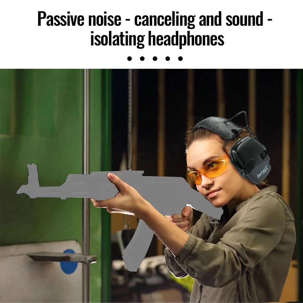 Over-Ear Active Shooting Headset Electronic Hearing Protection Earmuff Noise Cancelling Active Hunting Headset New
Over-Ear Active Shooting Headset Electronic Hearing Protection Earmuff Noise Cancelling Active Hunting Headset New