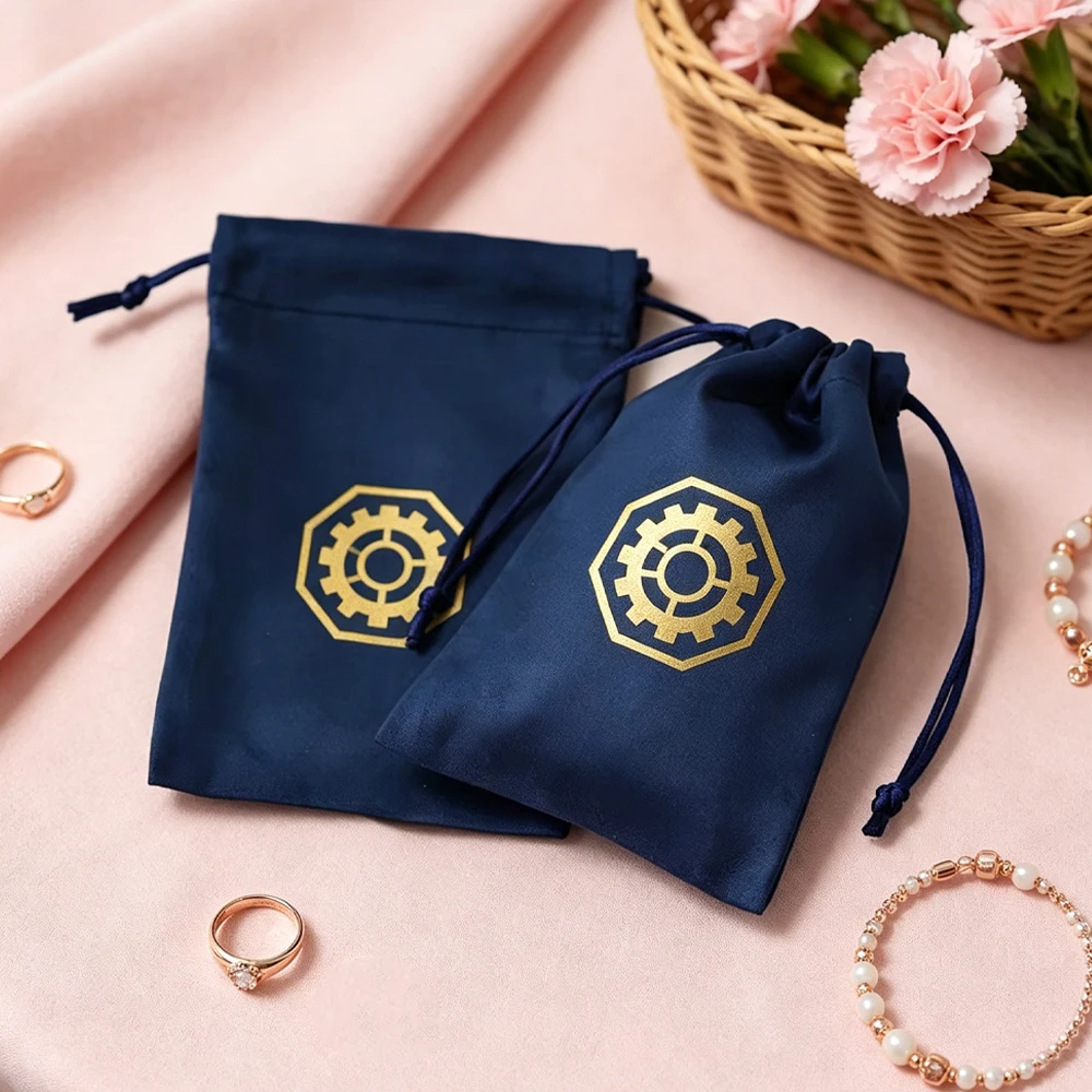 100Pcs/Lot Customized Logo Drawstring Velvet Pouch Top Quality Wedding Favors Personalized Soft Flannel Canvas Packaging Bags
100Pcs/Lot Customized Logo Drawstring Velvet Pouch Top Quality Wedding Favors Personalized Soft Flannel Canvas Packaging Bags