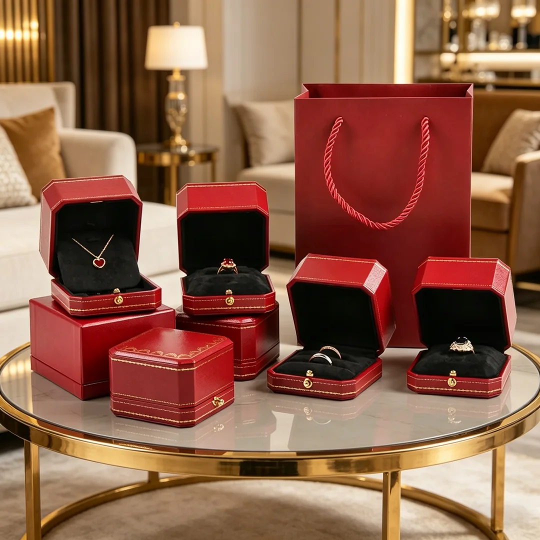 Luxury Fashion Travel Red Watch Bag Necklace Stud Earrings Ring Pendant Bracelet Storage Jewelry Gift Collection Box No Logo
Luxury Fashion Travel Red Watch Bag Necklace Stud Earrings Ring Pendant Bracelet Storage Jewelry Gift Collection Box No Logo