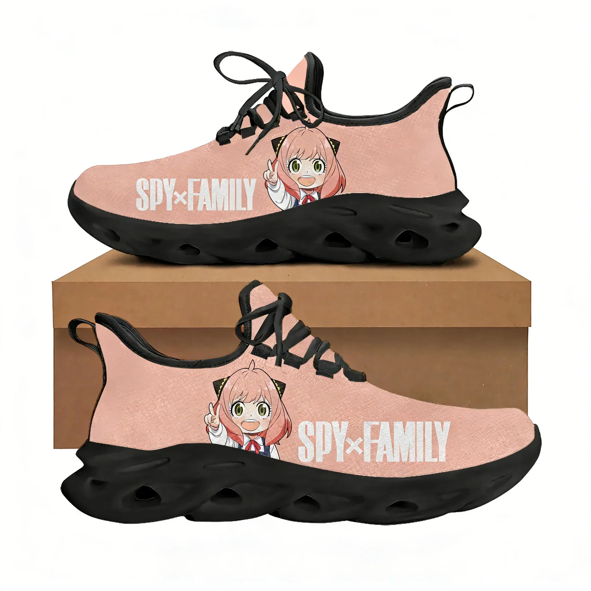 SPY×FAMILY Flats Sneakers Mens Womens Sports Running Shoes High Quality DIY Sneaker Lace Up Mesh Footwear Tailor-made Shoe
SPY×FAMILY Flats Sneakers Mens Womens Sports Running Shoes High Quality DIY Sneaker Lace Up Mesh Footwear Tailor-made Shoe