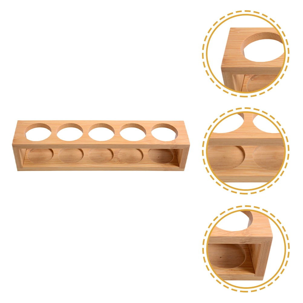 Bamboo Essential Oil Storage Rack Durable 5 Holes Safe Reliable Aromatherapy Diffuser Accessories Makeup Brush Organizer
Bamboo Essential Oil Storage Rack Durable 5 Holes Safe Reliable Aromatherapy Diffuser Accessories Makeup Brush Organizer