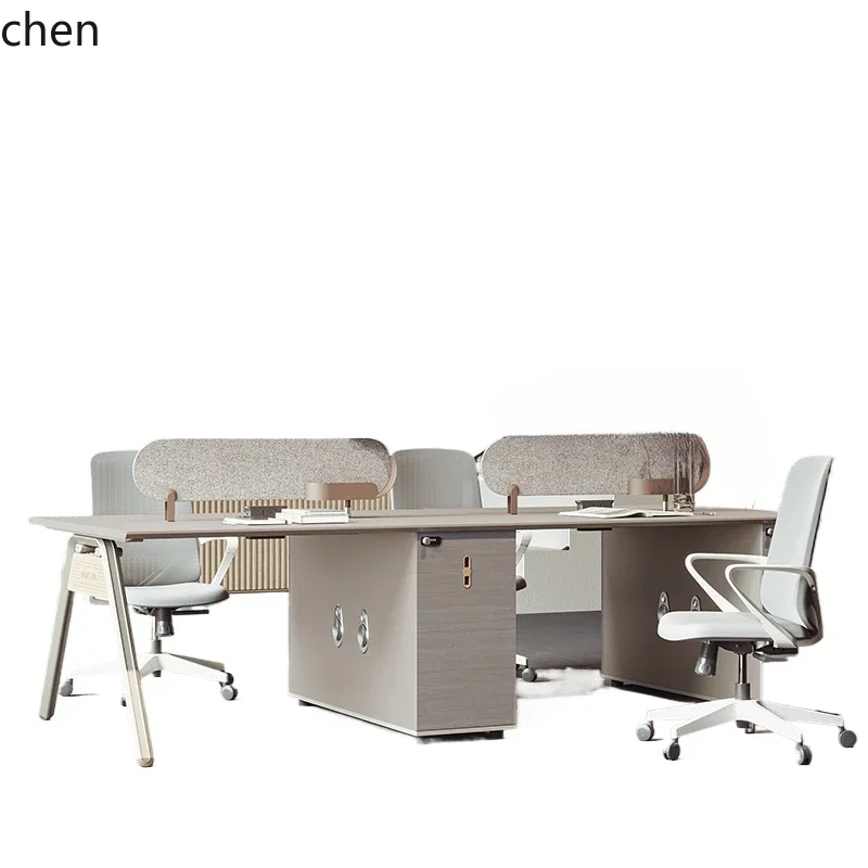 Zws.staff office desk and chair combination screen staff seat computer desk modern minimalist
Zws.staff office desk and chair combination screen staff seat computer desk modern minimalist