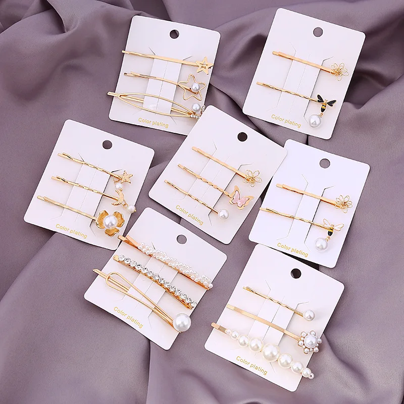 Summer Fresh Girl Korean Mix and Match Hair Clip Set Pearl Butterfly Bee Bar Clip Side Bangs Accessories Sturdy
Summer Fresh Girl Korean Mix and Match Hair Clip Set Pearl Butterfly Bee Bar Clip Side Bangs Accessories Sturdy