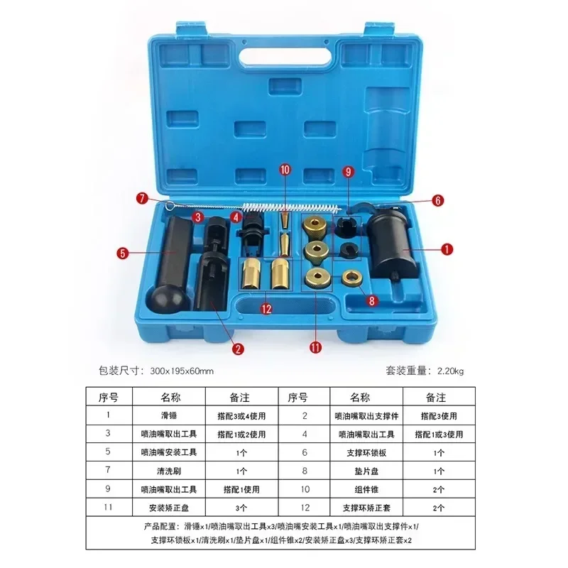 New Nozzle Removal Tool For Volkswagen Audi Skoda Diesel Nozzle Reamer Nozzle Removal And Assembly Repair Kit
New Nozzle Removal Tool For Volkswagen Audi Skoda Diesel Nozzle Reamer Nozzle Removal And Assembly Repair Kit