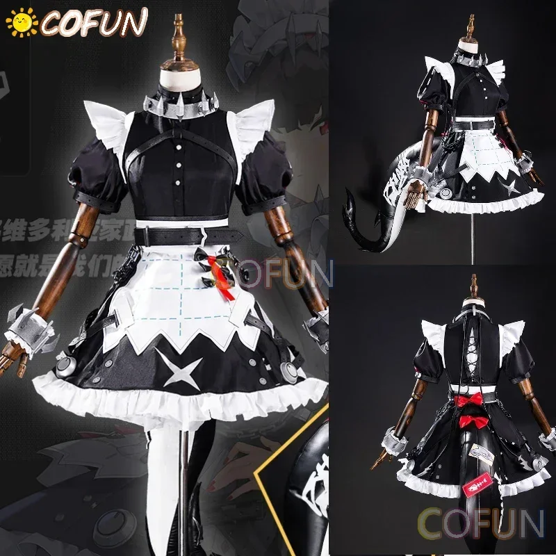 Игра Zenless Zone Zero Ellen Joe Victoria, домашняя экономика, наряд горничной, карнавальный костюм, наряды на Хэллоуин, женская одежда в стиле аниме, хвост
Игра Zenless Zone Zero Ellen Joe Victoria, домашняя экономика, наряд горничной, карнавальный костюм, наряды на Хэллоуин, женская одежда в стиле аниме, хвост