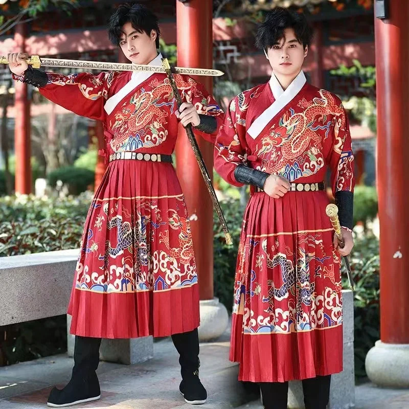 Fish Suit Ming Dynasty Traditional Official Clothing Classic Swordsman Royal Gaurds Cosplay Dress Han Chinese Hanfu Men Flying
Fish Suit Ming Dynasty Traditional Official Clothing Classic Swordsman Royal Gaurds Cosplay Dress Han Chinese Hanfu Men Flying