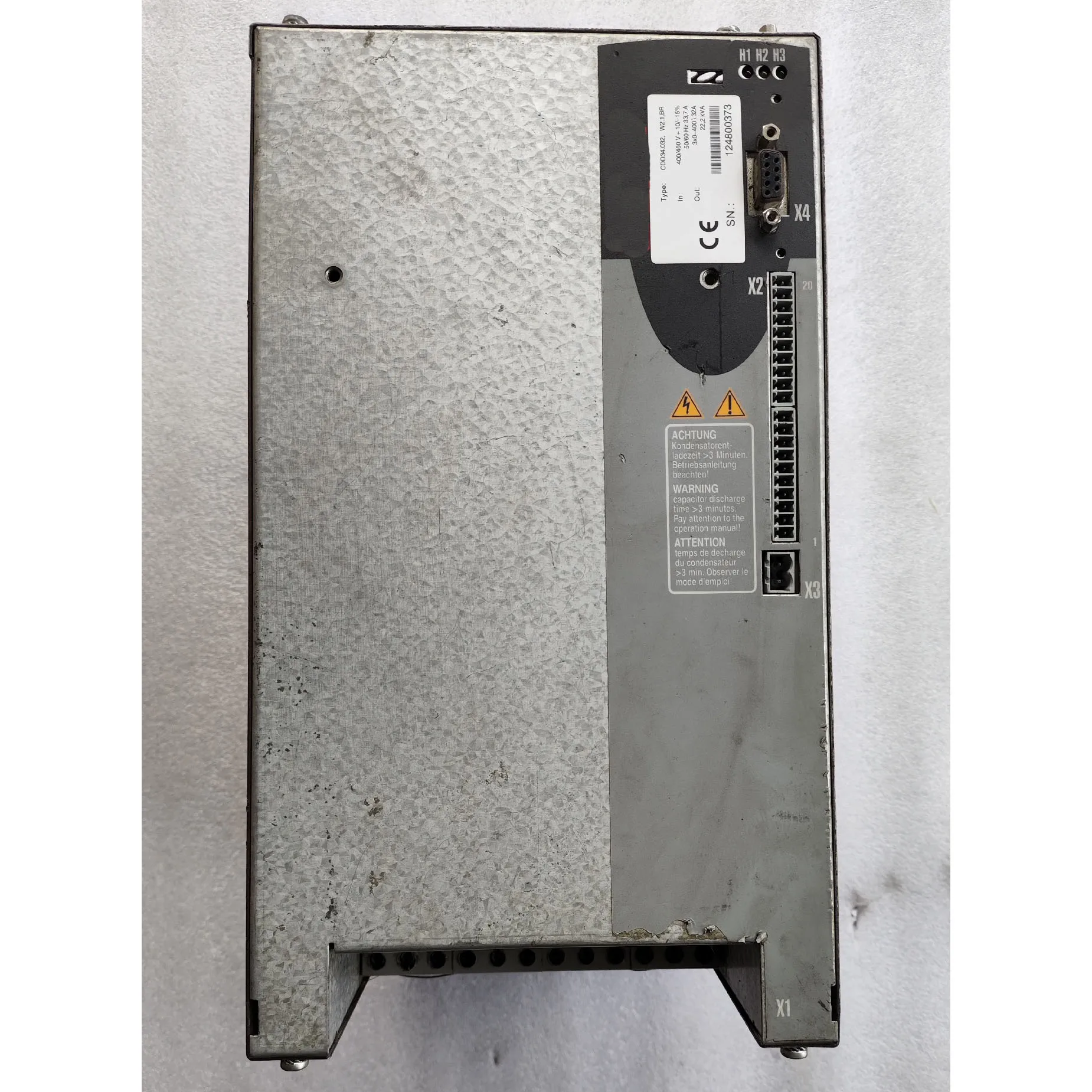 CDD34.032.W2.1.BR Driver Used in good condition
CDD34.032.W2.1.BR Driver Used in good condition