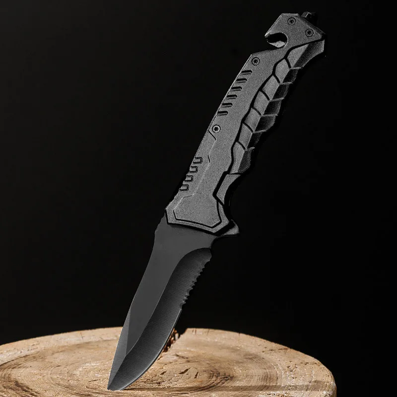 Outdoor Folding Knife: High-Hardness, Sharp Survival Knife for Camping—Compact and Portable
Outdoor Folding Knife: High-Hardness, Sharp Survival Knife for Camping—Compact and Portable